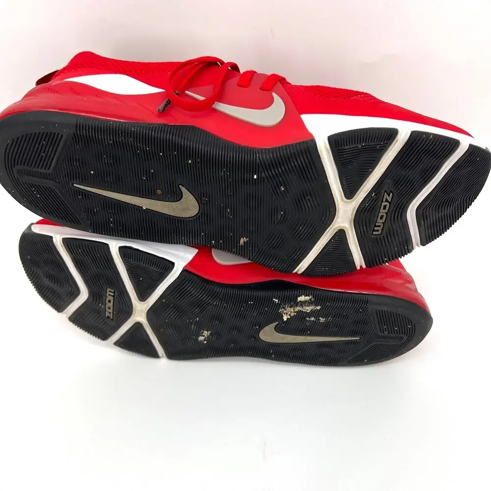 Nike Zoom Ohio State Mens Red Cross Training Sneakers U.S. Size 11 Preowned